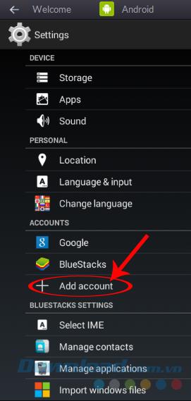 How to create a BlueStacks account