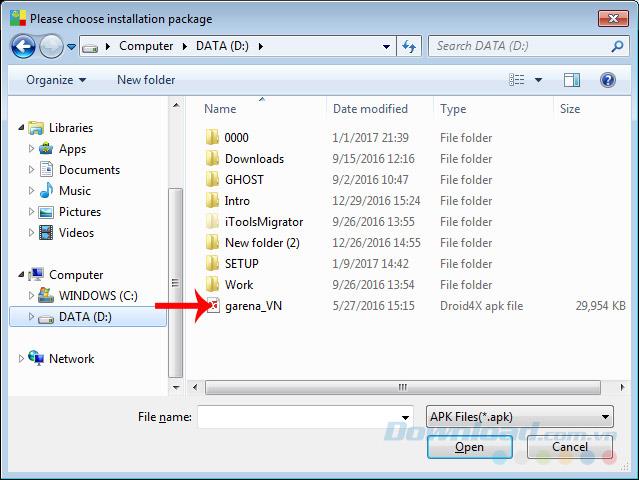 Cómo instalar el archivo APK para el emulador Windroye (Windroy)