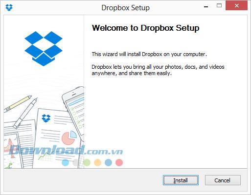 Instructions pour installer et utiliser Dropbox pour sauvegarder des données