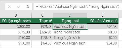 JIKA dan fungsi IFS dalam Excel: Penggunaan dan contoh khusus