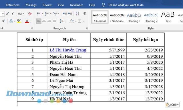 Comment insérer des feuilles de calcul Excel dans Microsoft Word