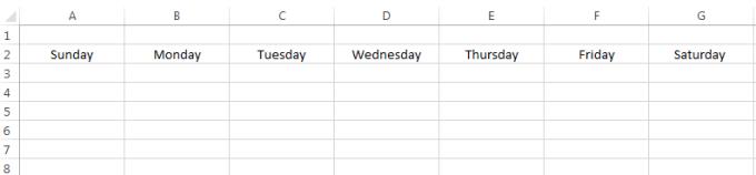 Instructions on how to create calendar 2020 in Excel easiest