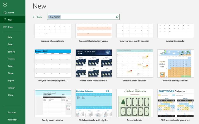 Instructions on how to create calendar 2020 in Excel easiest