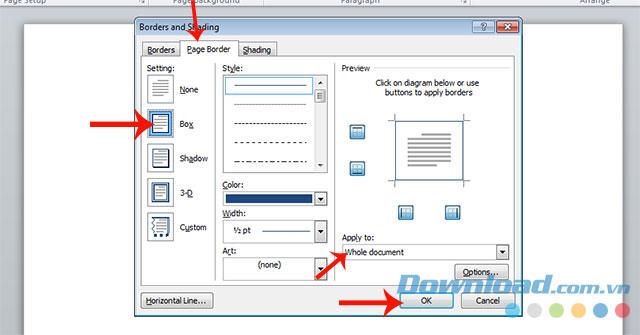 Comment créer des bordures pour les pages sur Word