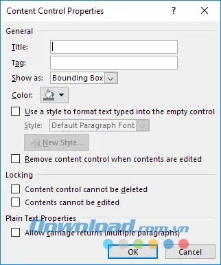 Create forms, forms that can be filled in Microsoft Word