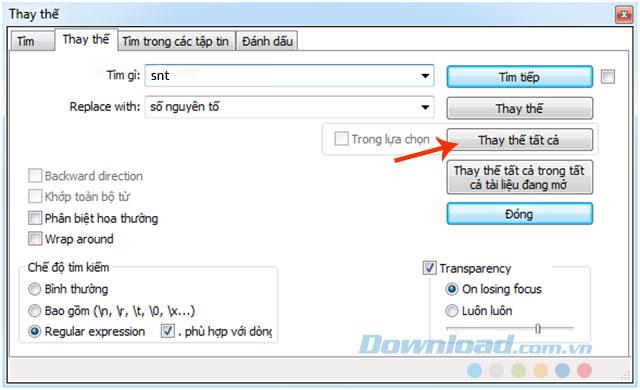 How to batch replace words in Notepad ++