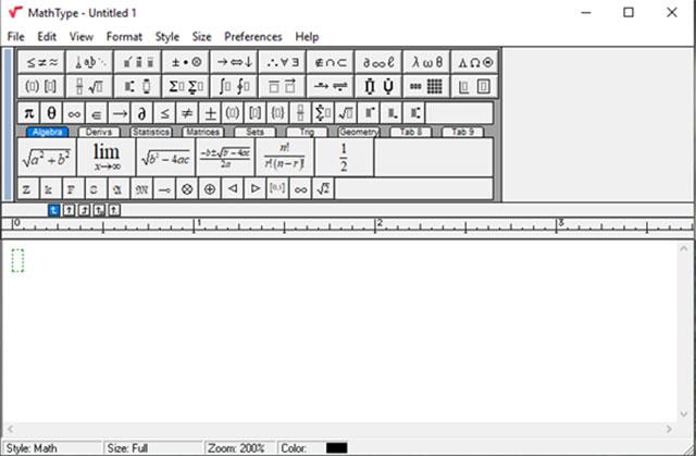 Instructions for writing chemical formulas on Microsoft Word