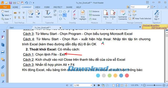 How to create notes in PDF files with Foxit Reader