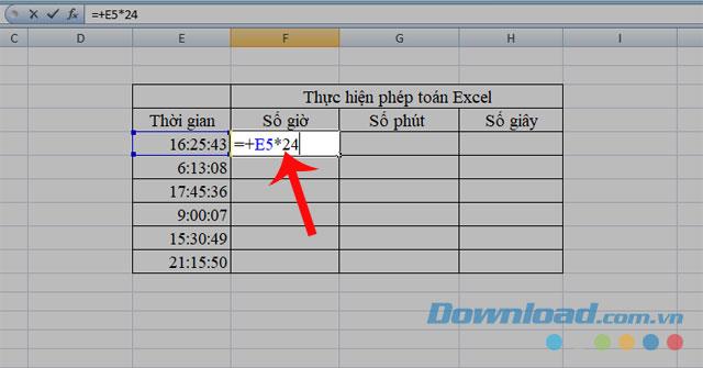 How to convert time to decimal in Excel