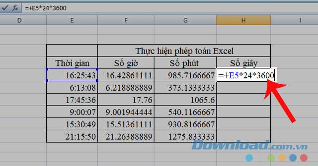 How to convert time to decimal in Excel