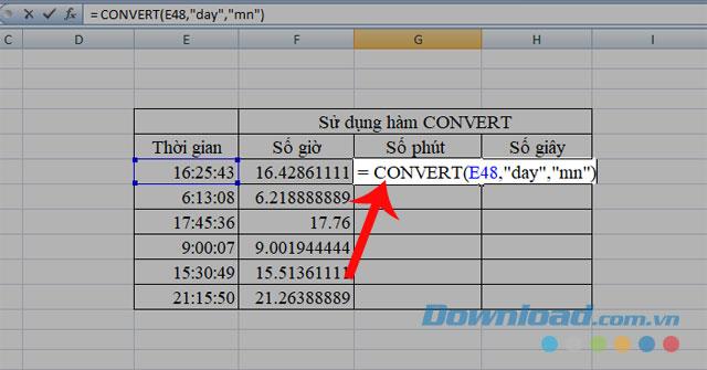 How to convert time to decimal in Excel