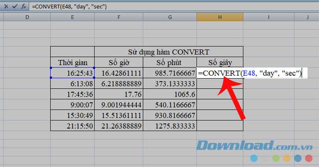 How to convert time to decimal in Excel