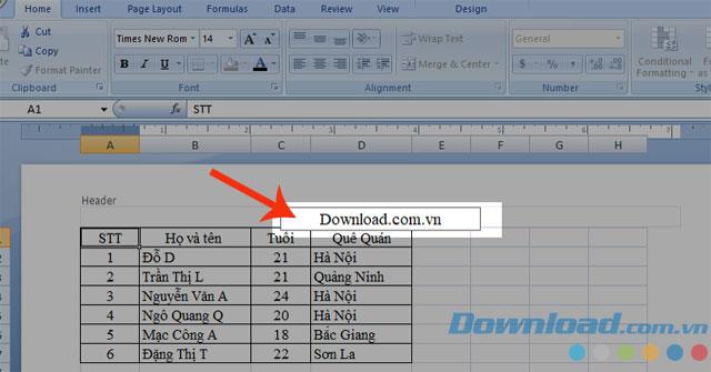 تعليمات لإنشاء علامة مائية في Excel