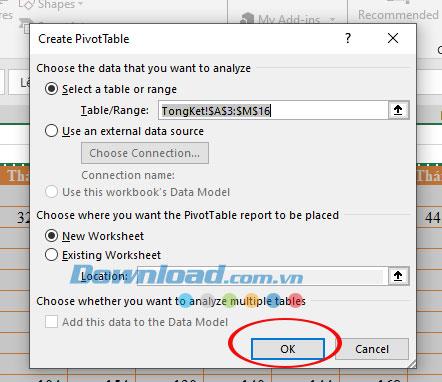 How to use PivotTable to analyze Excel data