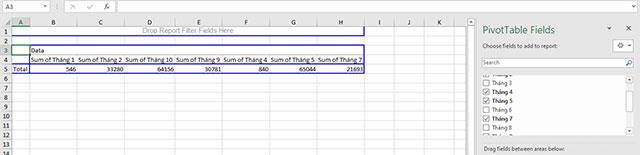 كيفية استخدام PivotTable لتحليل بيانات Excel
