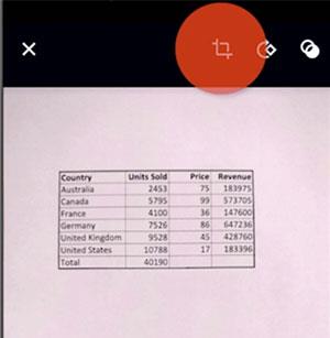 Comment transformer des photos en tableaux dans Excel