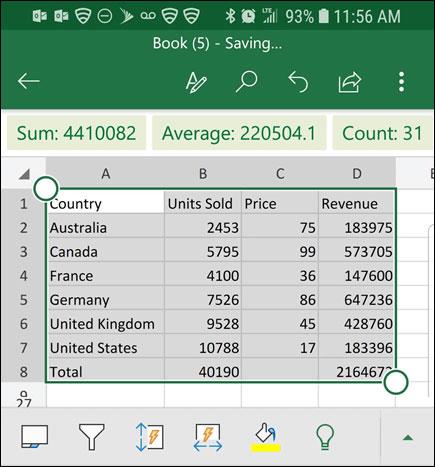 Cara mengubah foto menjadi tabel di Excel