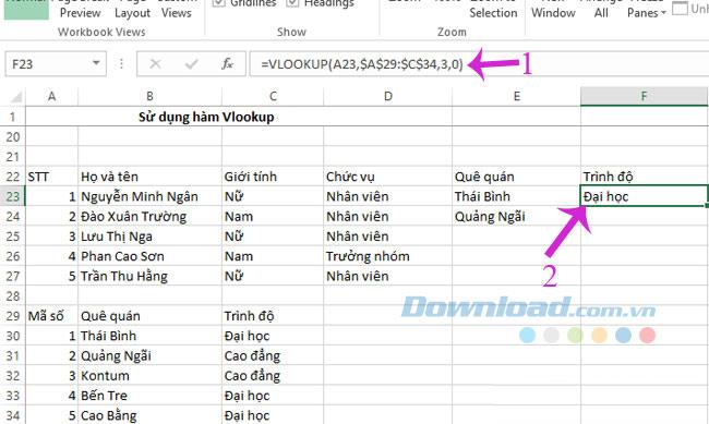 Vlookup-Funktion: Syntax und Verwendung in Excel