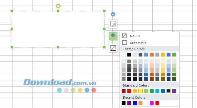 Instructions to create Textbox in Excel