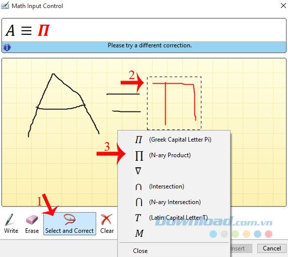 Bagaimana untuk memasukkan formula Matematik di Word 2016