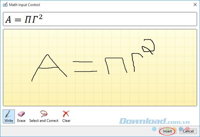 Word 2016da Matematik formülleri nasıl eklenir