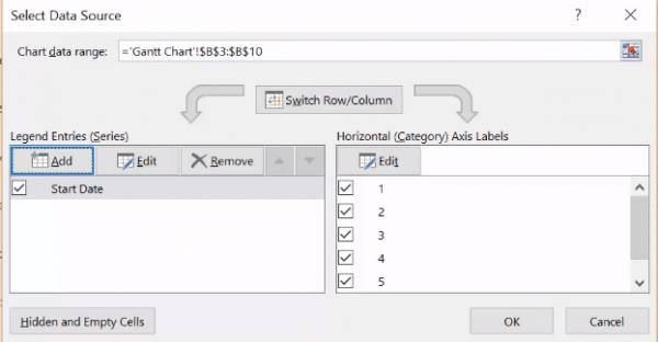 Jak utworzyć diagram Gantta za pomocą Microsoft Excel