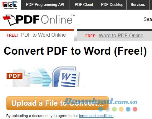 How to convert Word to PDF online for free