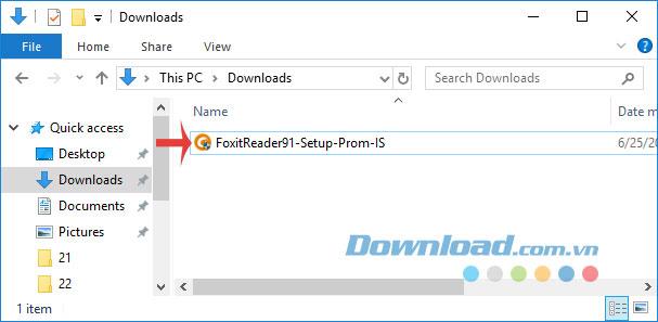 Instruções para baixar e instalar o Foxit Reader para ler arquivos PDF