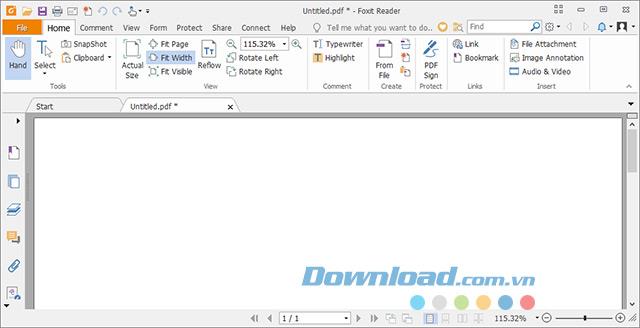 पीडीएफ फाइलों को पढ़ने के लिए फॉक्सिट रीडर को डाउनलोड करने और स्थापित करने के निर्देश