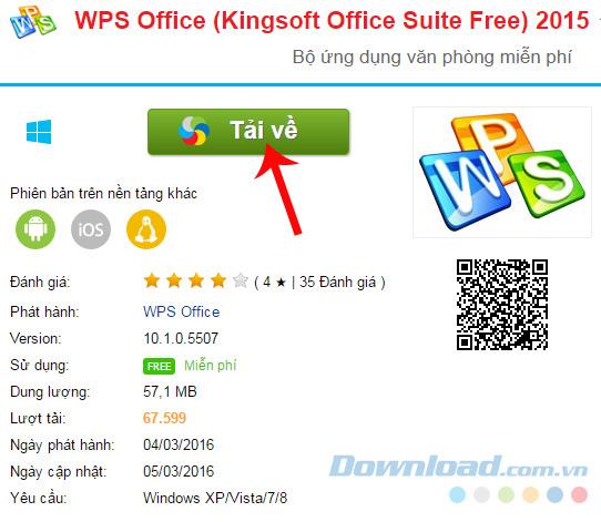 Herunterladen und Installieren von WPS Office anstelle von Microsoft Office