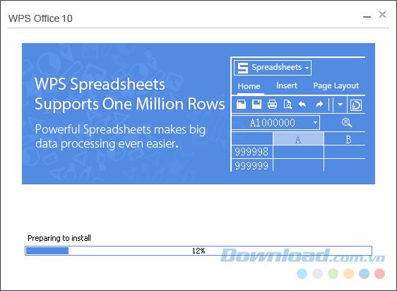 Herunterladen und Installieren von WPS Office anstelle von Microsoft Office