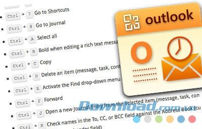 80 nützliche Tastaturkürzel in Microsoft Outlook