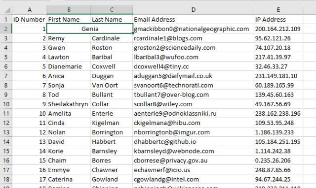 How to merge and unmerge cells in Excel