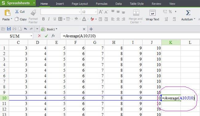 Fungsi perhitungan dasar di Excel