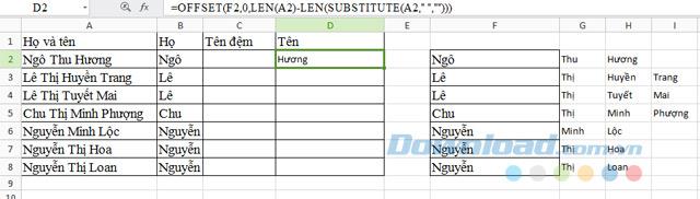 Instrukcje dotyczące oddzielania imienia i nazwiska w programie Microsoft Excel
