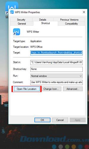 Instructions for blocking ads on WPS Office
