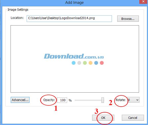 Instructions to insert images into PDF files with Foxit Reader