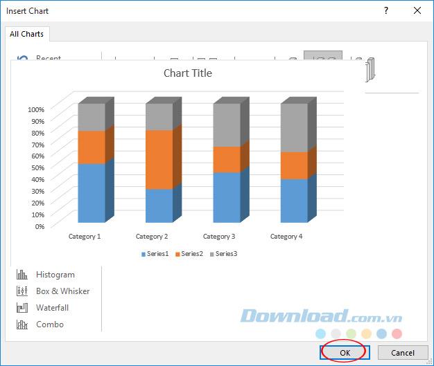 Cara membuat bagan di Microsoft Word 2016