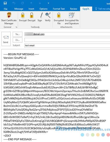 การเข้ารหัสอีเมลใน Microsoft Outlook ทำได้ง่ายด้วย Gpg4win