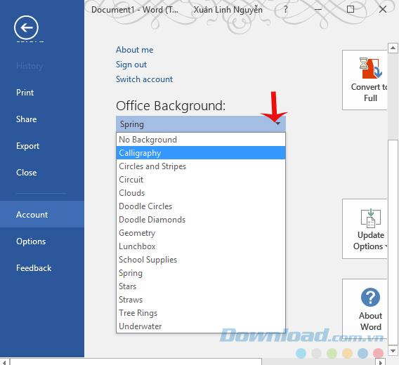 Kiat untuk menyesuaikan antarmuka Microsoft Office 2016