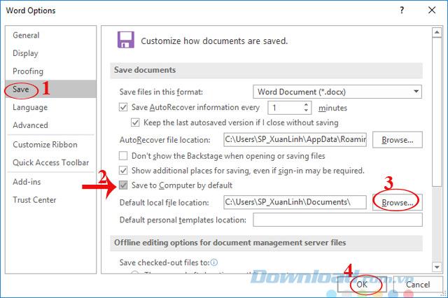 Tips to customize the interface of Microsoft Office 2016