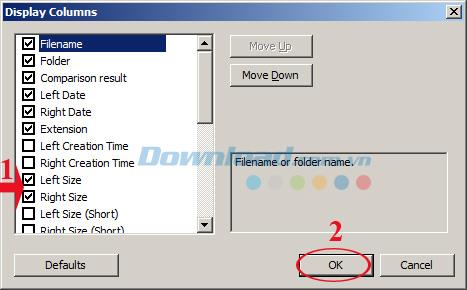 Instructions for comparing documents with WinMerge