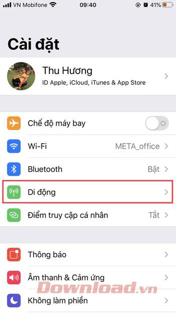 Comment enregistrer la 3G / 4G sur iPhone