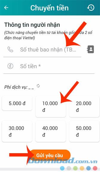 How to shoot Viettel money, transfer Viettel money fastest