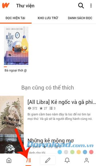 Instructions for installing and reading stories on Wattpad