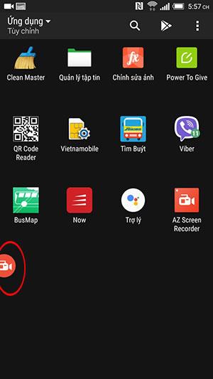 Instructions for recording Android screen videos with AZ Screen Recorder