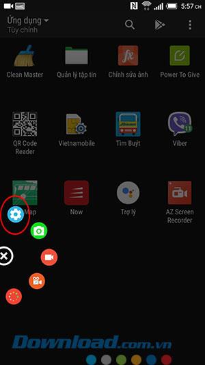 Instructions for recording Android screen videos with AZ Screen Recorder