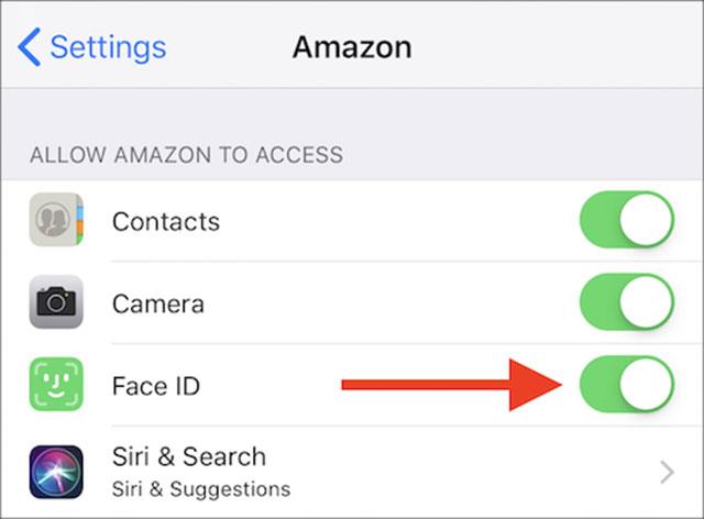 How to remove Face ID on iPhone applications