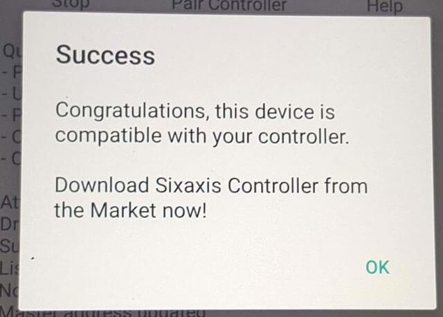 Instructions for connecting a PS3 gaming controller with Android