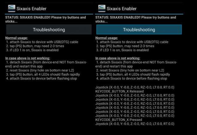 Instructions for connecting a PS3 gaming controller with Android